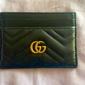 Authentic Gucci card holder